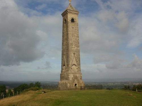 Tyndale Monument just above North Nibley