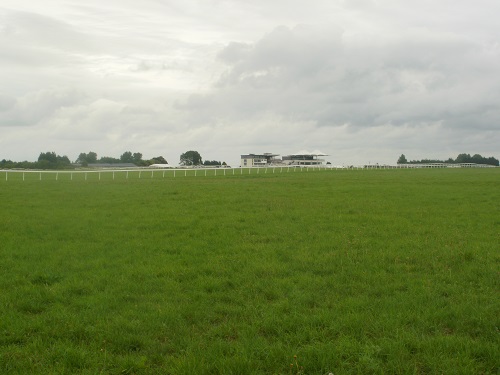 Passing Bath Racecourse on the Cotswold Way