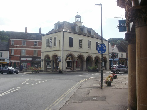 Dursley Town Hall in Dursley's Market Place