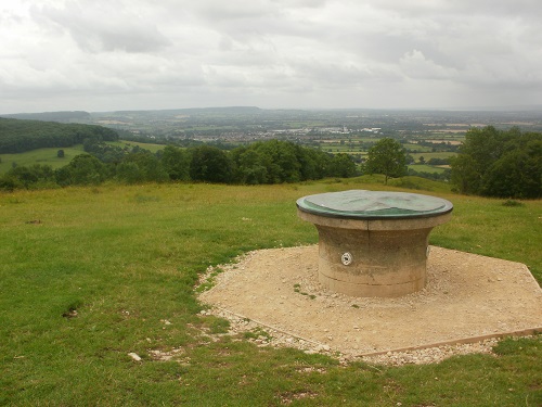 The Topograph near Haresfield Beacon