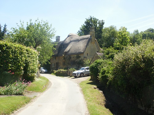 One of the pretty houses in Stanton