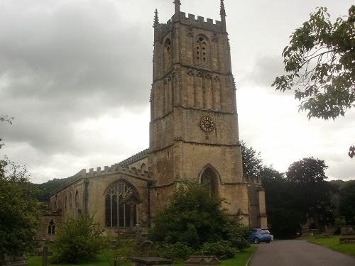 The lovely church in Wotton-Under-Edge