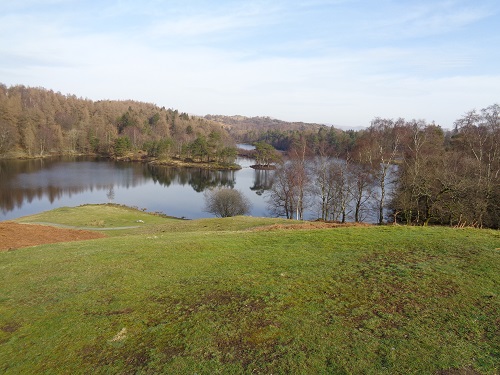 Walking around the lovely Tarn Hawse