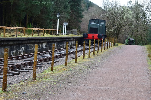 The disused Railway Station project at Invergarry