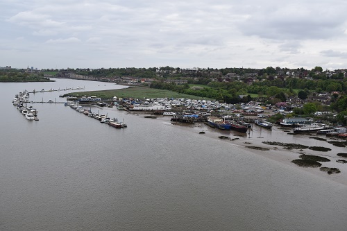 Part of the Medway Bridge Marina