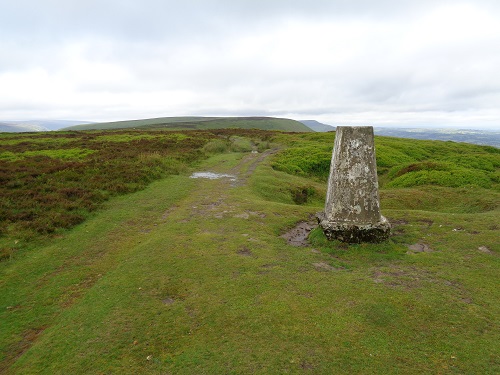 The second trig point along the Hatterrall Ridge