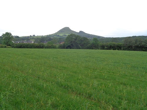 Looking towards Skirrid Fawr from near Pandy