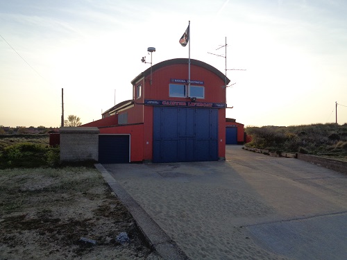 Caister-On-Sea Lifeboat Station, the end of a long day