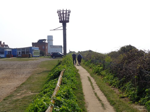 The Beacon in Hunstanton, lit in 1988 to mark the 400th anniversary of the sighting of the Spanish Armada