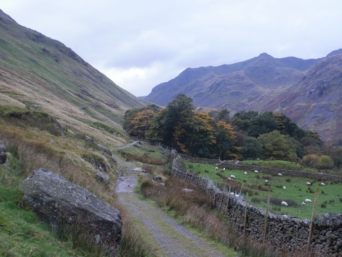 After leaving Patterdale, heading towards Grisedale Tarn in the valley ahead