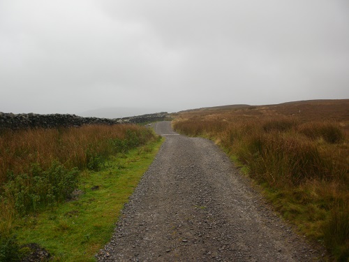 part of the high route track between Reeth and Keld