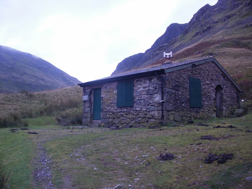 The climbing hut at Ruthwaite Lodge