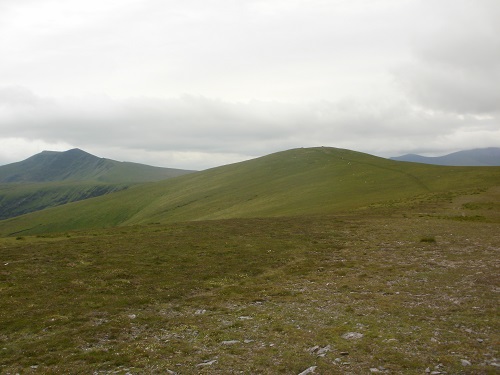 Bowscale Fell with Blencathra to the left of it