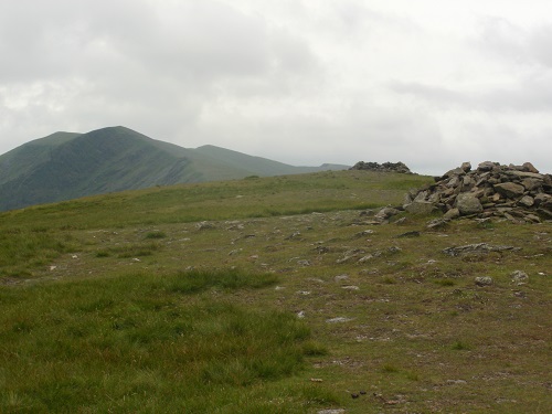 At the summit of Bowscale Fell