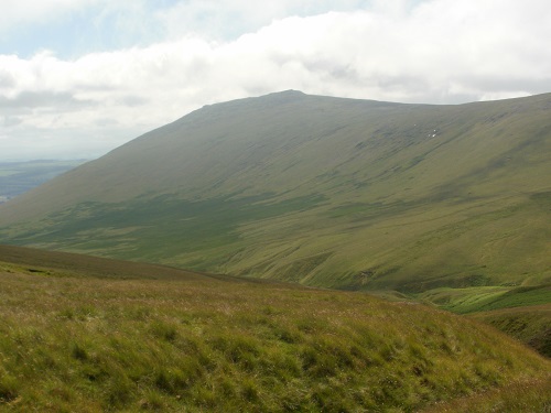 Looking across to Carrock Fell as I descend High Pike