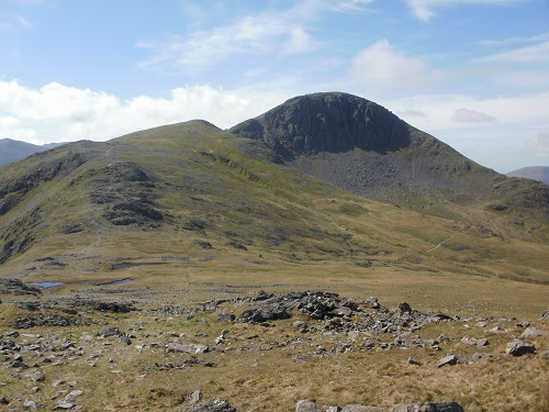 Great Gable hiding behind Green Gable