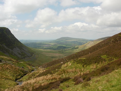 Looking through the valley towards Binsey, a short drive away