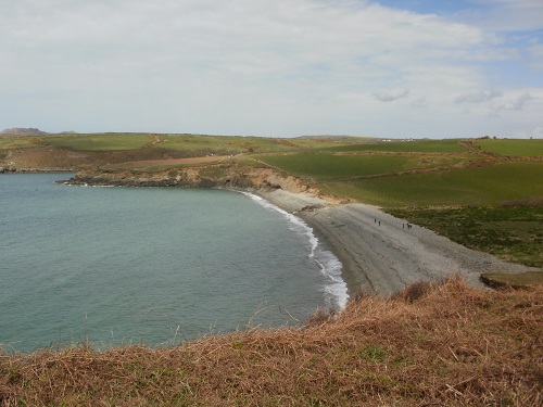 The beach at Aber Mawr