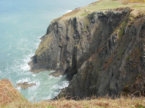 More spectacular cliffs on my final day of the walk