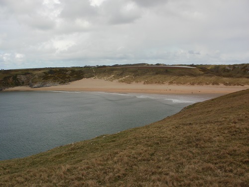Part of the huge beach at Freshwater West