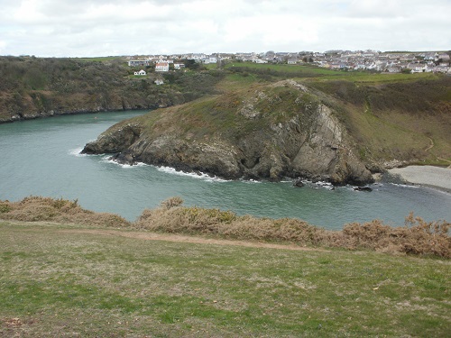 Approaching the pretty little village called Solva