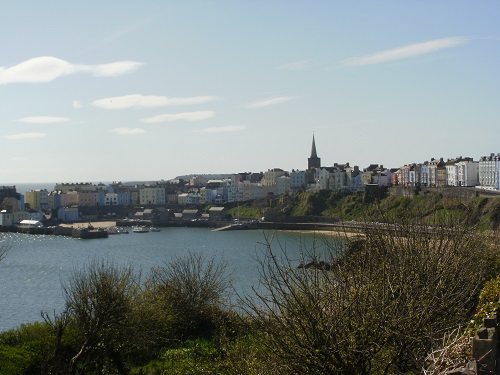 The lovely little seaside town of Tenby
