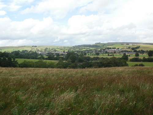 Heading down into Bellingham on the Pennine Way