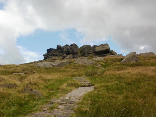 Edale Rocks on the Pennine Way