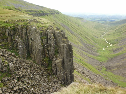 High Cup Nick near Dufton on the Pennine Way