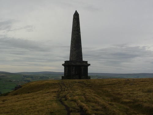 Stoodley Pike early in the morning