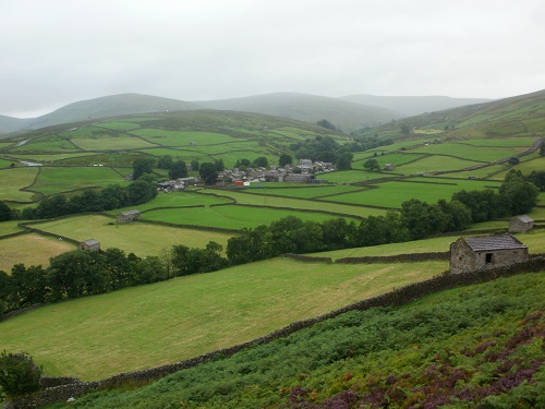 Looking back to Thwaite after the rain stopped