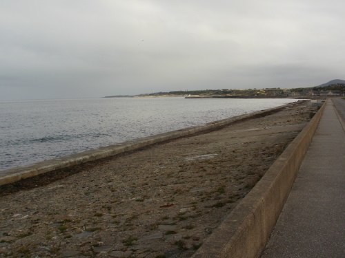 Looking along the coastline to Buckie from Port Gordon