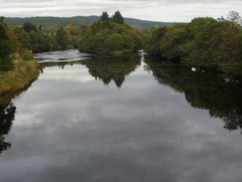 The River Spey just after Boat Of Garten