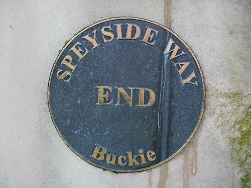 The Speyside Way walk - The End