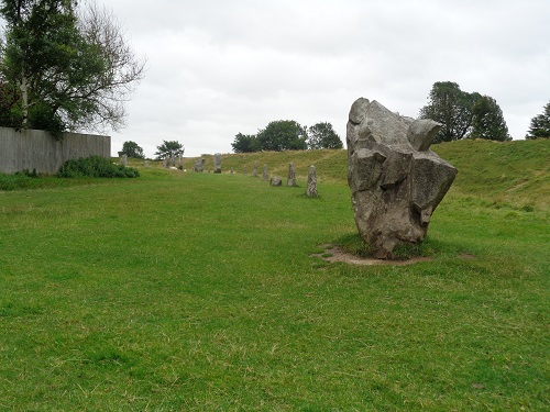 Part of the Avebury Ring stone circle
