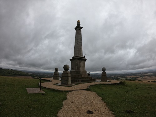 The Boer War monument at the top of Combe Hill near Wendover
