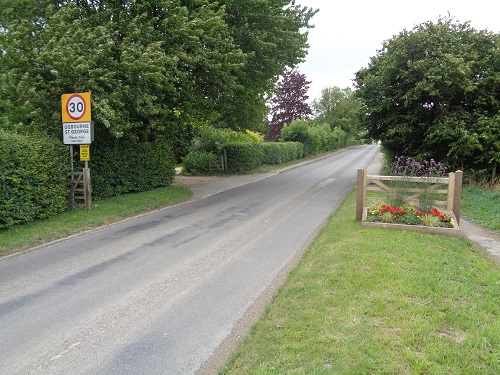 Entering Ogbourne St. George at the end of Day 1