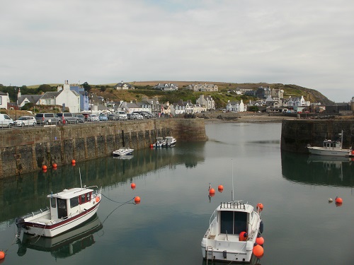 Portpatrick Harbour, the start of my SUW