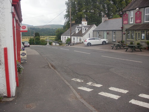 Beside the Post Office in St. John's Town of Dalry