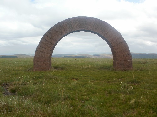 Striding Arch on Benbrack, one of three on local hills