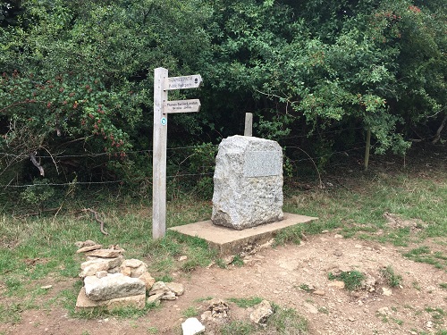 The source of the River Thames, the end of the Thames Path