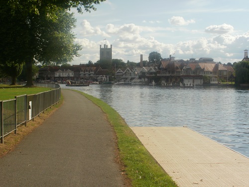 Nearing Henley at the end of a long day