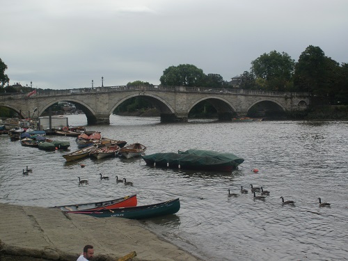 Richmond Bridge, the oldest surviving Thames bridge in London