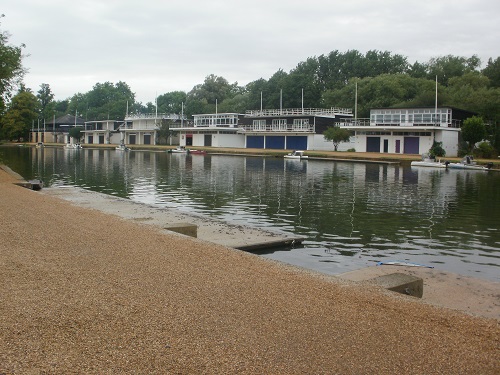 One of the many Rowing Clubs along the Thames Path