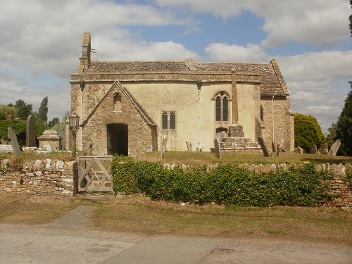 St. John the Baptist church Inglesham, just after Lechlade