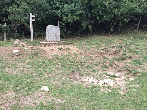 The end of the Thames Path near Kemble