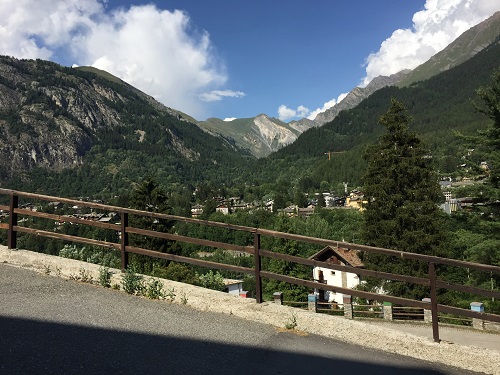 Another scenic view taken from Courmayeur