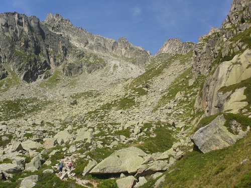 The Fenetre D'Arpette variant TMB route from Champex