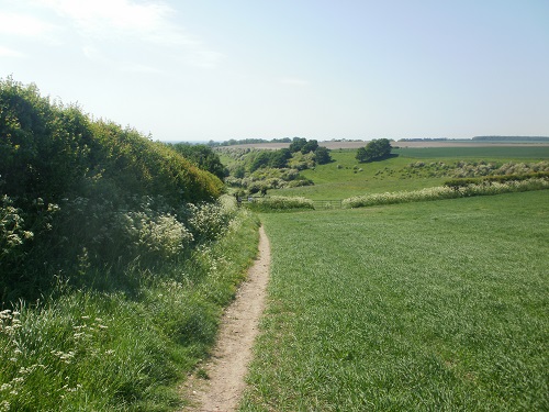 Heading down towards the Market Weighton turn off