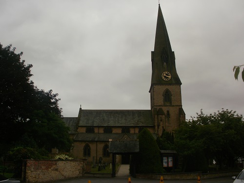 All Saints Church in North Ferriby, on the High Tide route